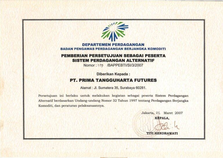 Doo Financial adds Indonesia license after Prima Tangguharta Futures acquisition